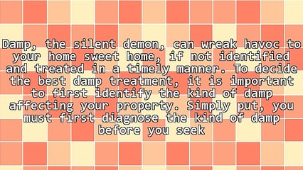 Tell-Tale Signs - What Kind of Damp Is Affecting Your Property?