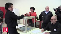 Sylvia Pinel a voté à Castelsarrasin pour le premier tour de la primaire de gauche