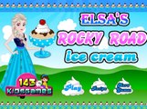 Эльза делает вкусное мороженое Мультик Игра для девочек Холодное Сердце
