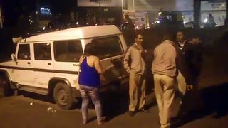 Drunk women slaps cops