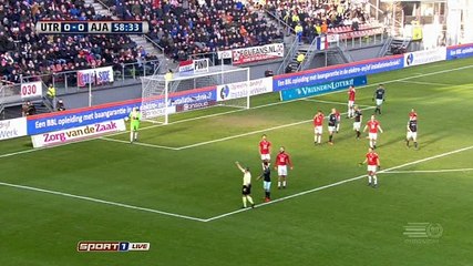 Schone Penalty Missed Utrecht - Ajax
