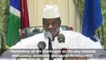Gambia's Yahya Jammeh leaves power after 22 years
