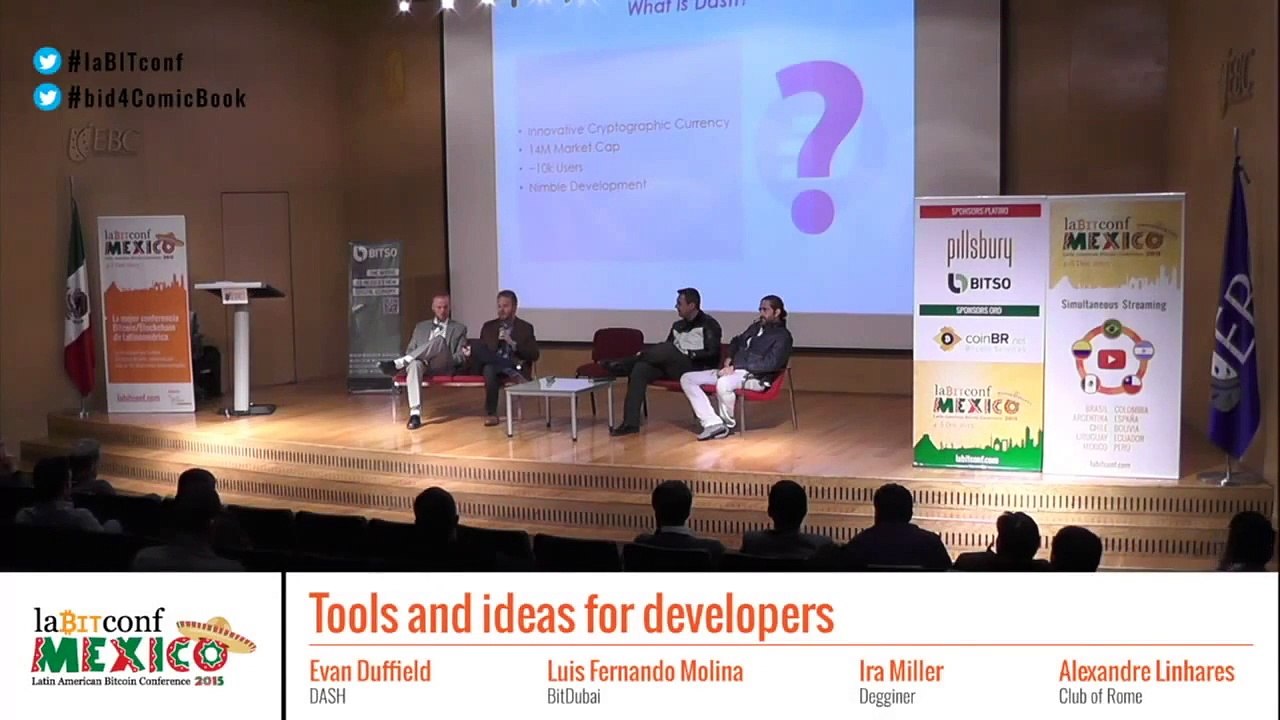 #Dash: Эван Даффилд на конференции LaBitConf-2015 в Мексике [05.12.2015]