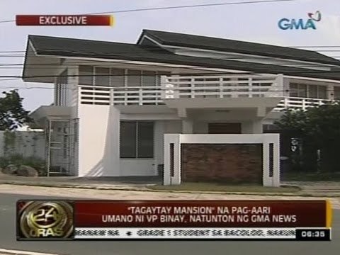 24Oras: Tagaytay Mansion na pag-aari umano ni VP Binay, natunton ng GMA News