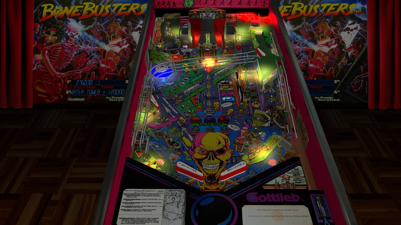 Bone Busters Inc. Recreated On Visual Pinball.