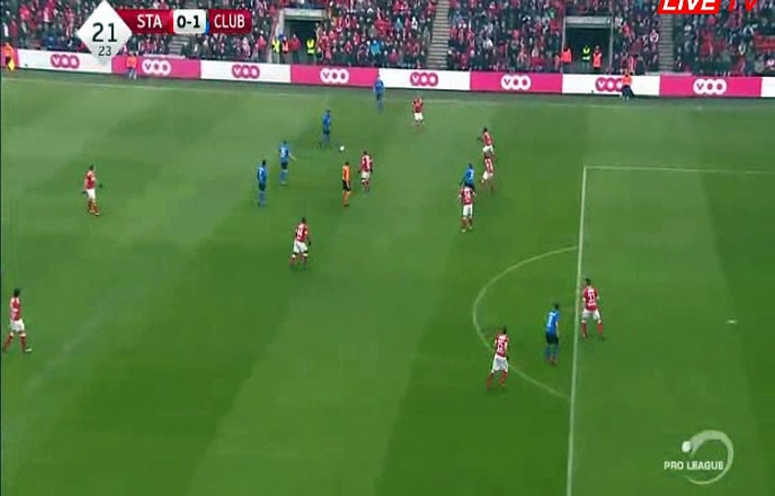 Jelle Vossen Goal - St. Liege	0-1	Club Brugge KV 22.01.2017