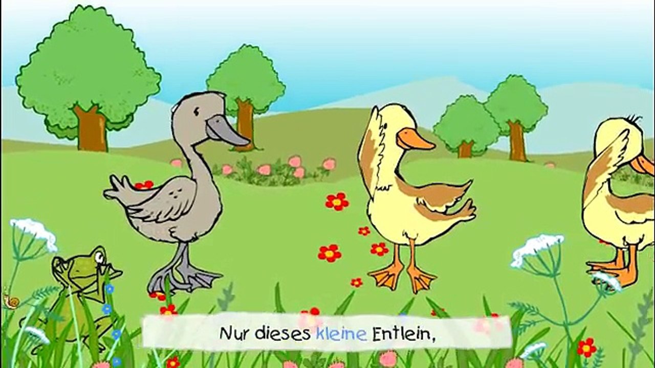 Quak quak quak (Das hässliche junge Entlein) - Märchenlieder zum Mitsingen _ Kinderlieder-oYo2TH_McB4