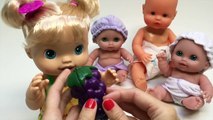 Baby Alive Baby Doll Nenuco Babies Bathtime How To Bath a Baby Doll Toy Videos