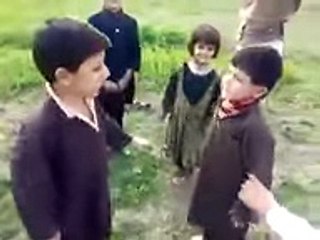 Funny Pathan Children Slapping each other - Pakhtoon the Funny - YouTube