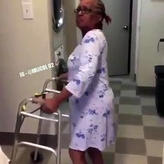 La Abuelita bailando - Vamo A Machuca ( Dembow )