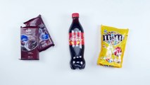 How To Make Chocolate Coca Cola Bottle with Colors M&Ms Chocolate