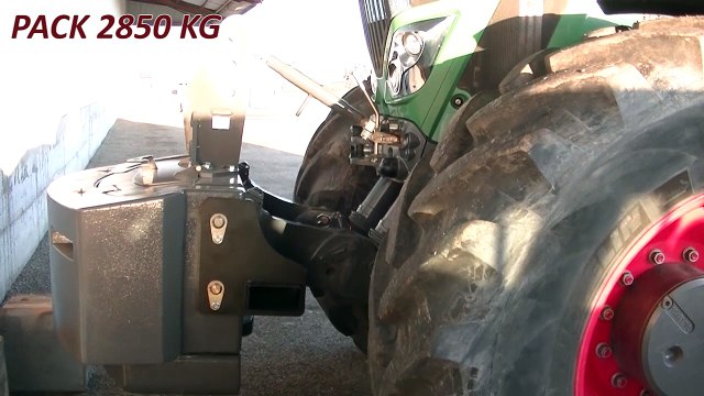 Pack EVO 2850 Kg - FENDT - Masses fontes EUROMASSE