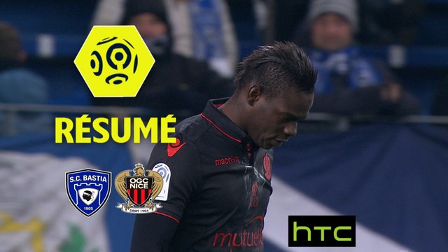 SC Bastia - OGC Nice (1-1) - Résumé - (SCB-OGCN) / 2016-17
