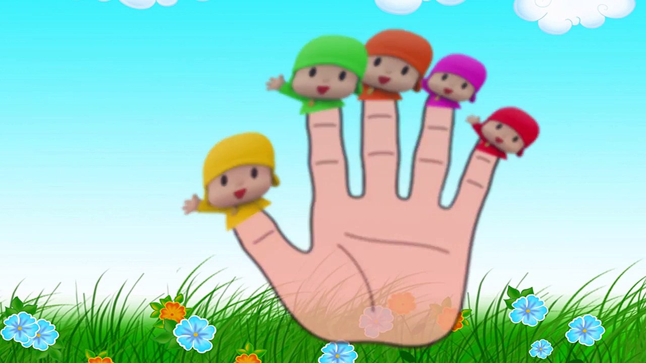 Animated Video For Children Talking Pocoyo Finger Family Song For Kids