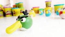 The Green Bird (HAL) - Angry Birds - Play Doh Guide