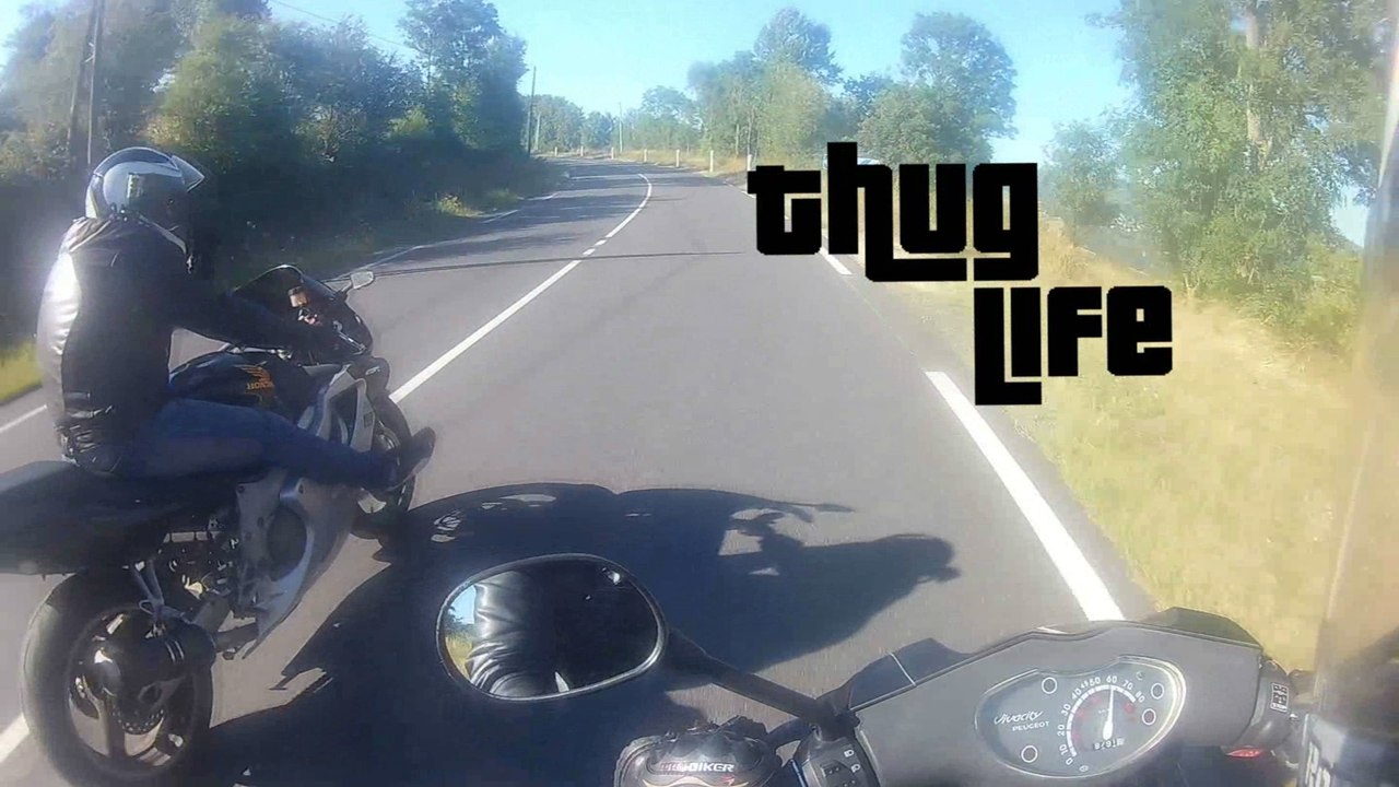 Balade avec un invité casqué ;p