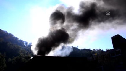 Süt Ürünleri Fabrikasında Yangın