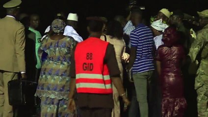 L'ex-président gambien Jammeh a quitté le pays