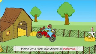 Meine Oma fährt im Hühnerstall Motorrad - Kinderlieder Klassiker zum Mitsingen _ Kinderlieder-xPYeBv5R6qk