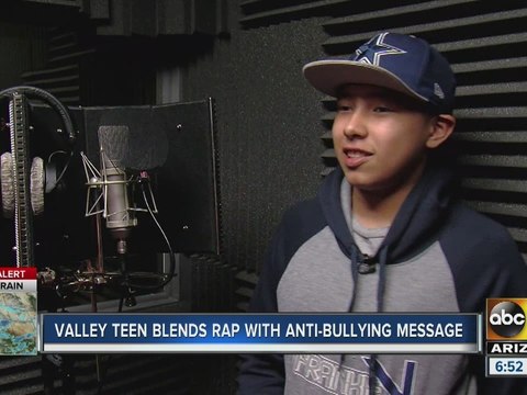 Valley teen blends rap with anti-bullying message