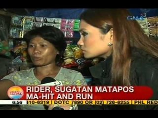 UB: Rider, sugatan matapos ma-hit and run sa Batasan Hills, QC
