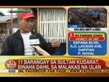 UB: 11 barangay sa Sultan Kudarat, binaha dahil sa malakas na ulan