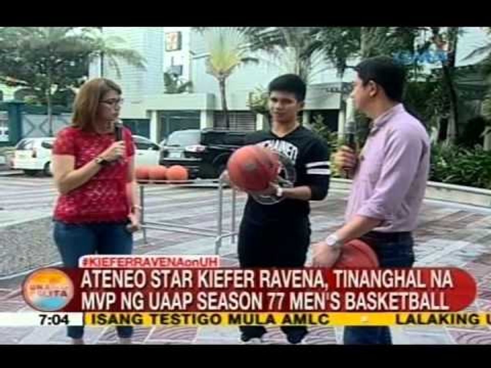 UB: Ateneo star Kieffer Ravena, tinanghal na MVP ng UAAP Season 77 men's basketball
