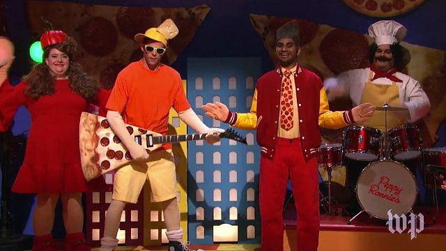 Aziz Ansari's SNL episode after inauguration was a biting criticism of Trump