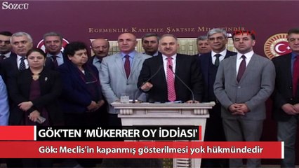 Meclis'te yeni skandal