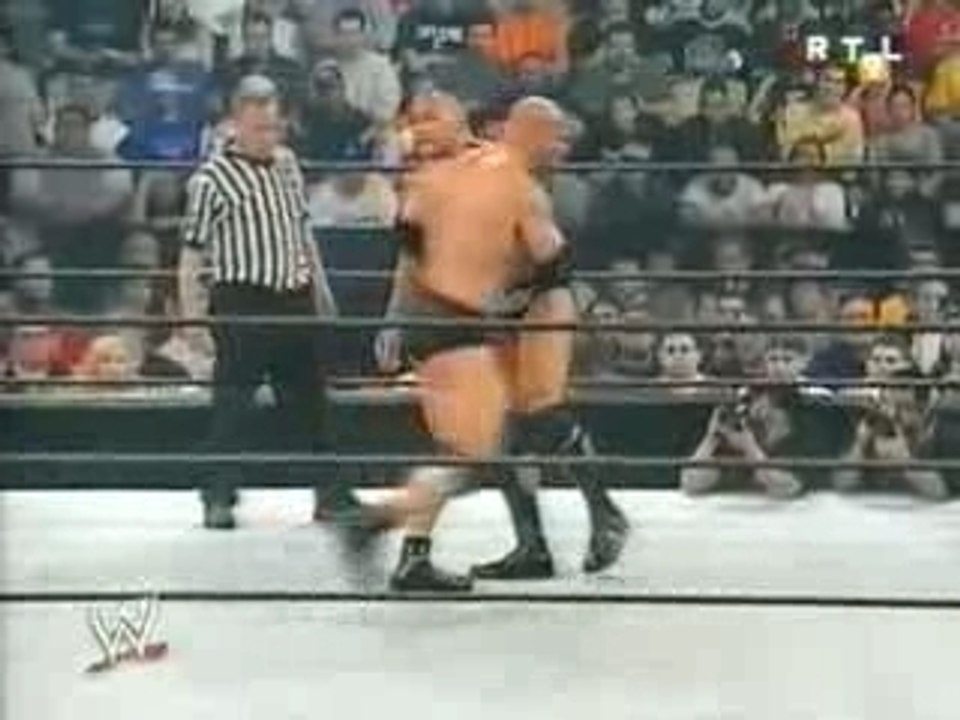 The Rock vs Goldberg - WWE Backlash 2003