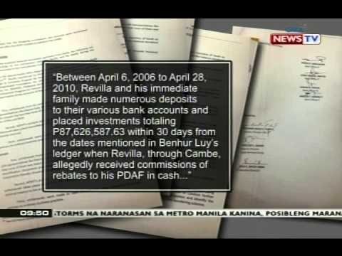 NTG: Bank records ni Bong Revilla, tugma umano sa mga ipinakitang ledger ni Luy