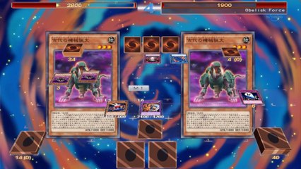 Judai Yuki Vs Obelisk Force YGOPRO Anime Duel