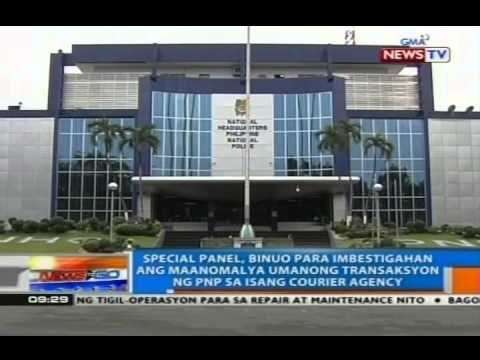 NTG: Maanomalya umanong transaksyon ng PNP sa isang courier agency, iimbestigahan