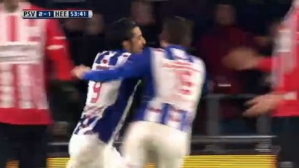 2-2 Ghoochannejhad GOAL -  PSV 2-2 Heerenveen 22 JAN 2017 HD