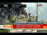 BT: Ticket booth malapit sa giant ferris wheel sa MOA, nasunog