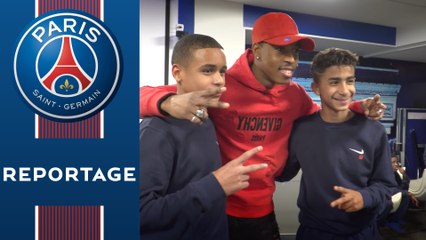 Kimpembe en visite au centre de pré-formation
