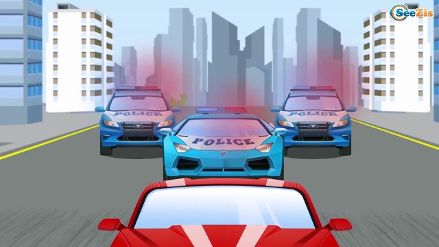 Полиция Машины Помощники в Городе Развивающие мультфильмы Сборник для детей Все серии Мультики 1 час