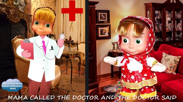 5 Маша прыгает на кровати пять маленьких обезьян Маша прыгает на кровати