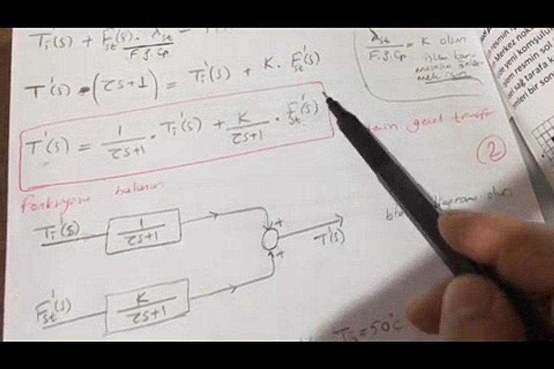 proses kontrol de ısıtmalı karıştırıcılı pid soru ve çözümü