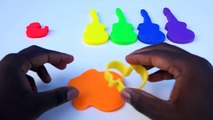 Modelling Clay Play Doh Rainbow Ducks Quack Quack Fun and Creative For Kids Learn Colors