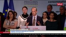 REPLAY. Résultats du 1er tour de la primaire : Hamon (35,21%)  et Valls (31,56%) qualifiés au second tour