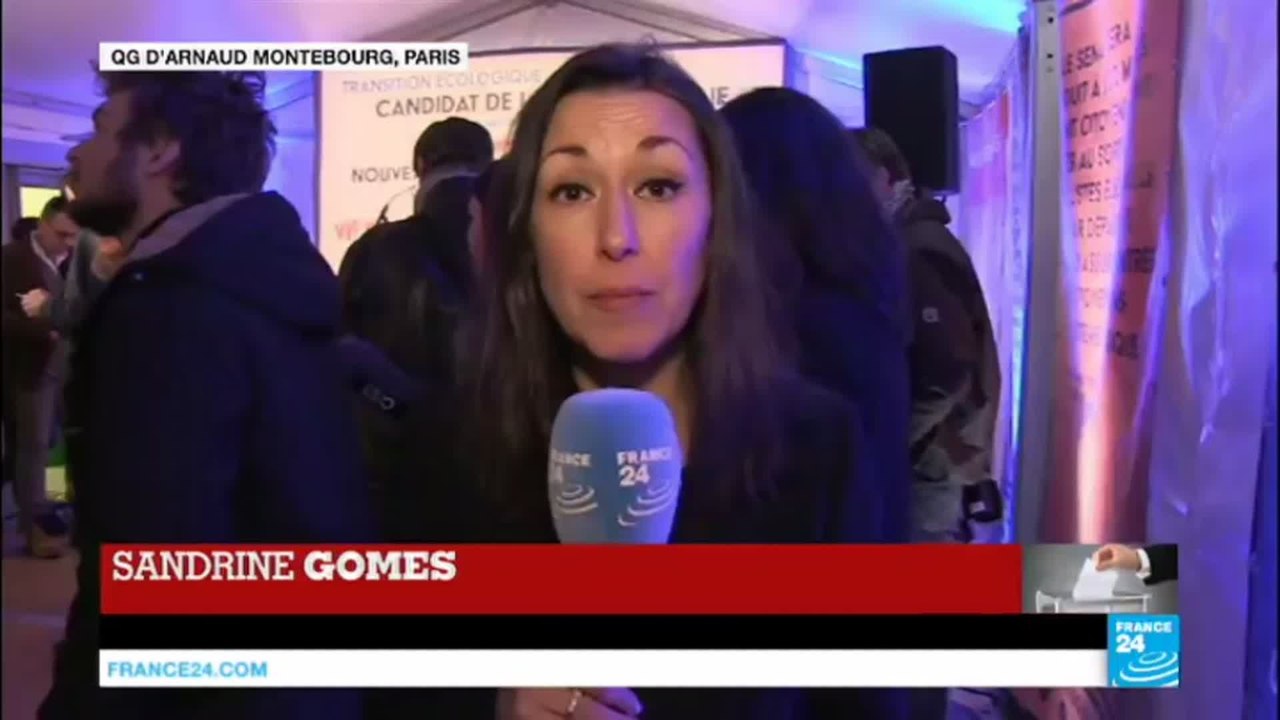 Primaire de la gauche : "Déception" chez Arnaud Montebourg 3e homme de ce 1er tour