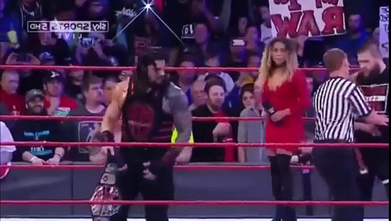WWE Royal Rumble 2017 Kevin Owens Vs Roman Reigns