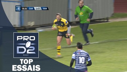 TOP Essais de la J18 – PRO D2 – Saison 2016-2017