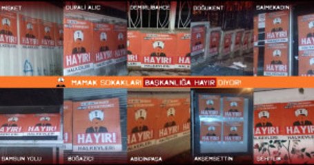 Melih Gökçek'ten Mamak'taki Korsan Afişlere Tepki