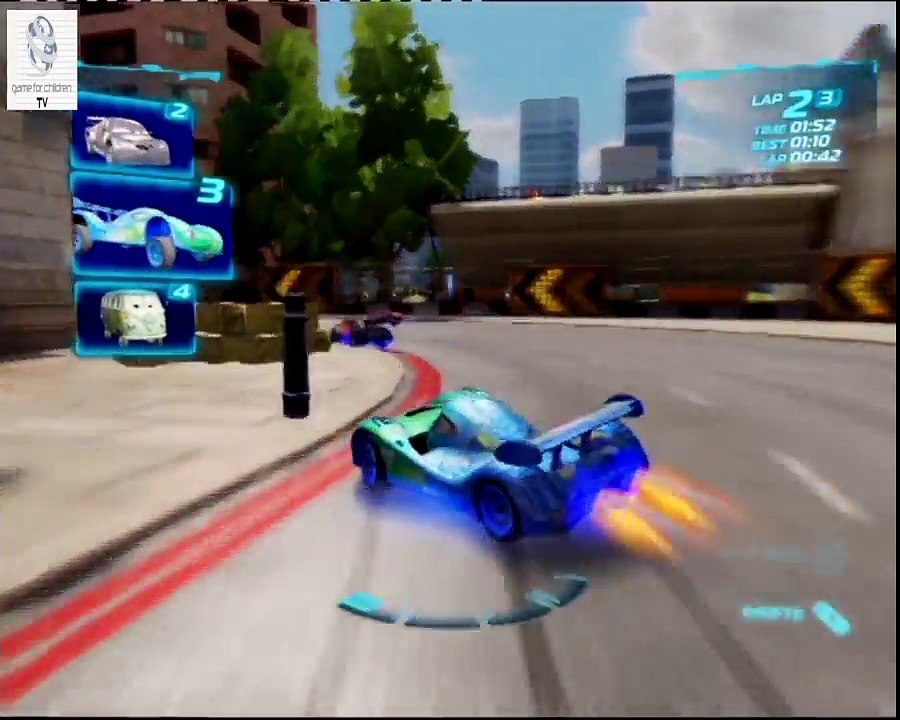 Cars 2 Game - Carla Veloso - Buckingham Sprint - Disney Car Games – Eng