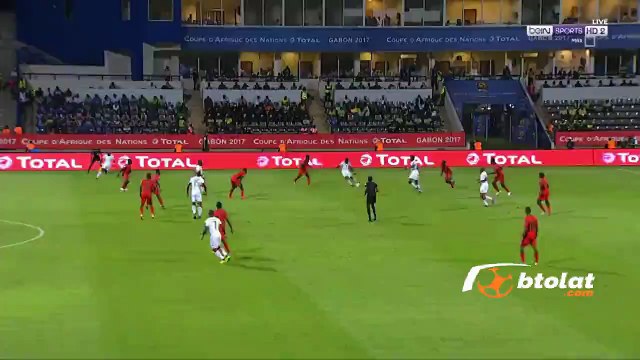 هدف بوركينا فاسو فى مرمى غينيا بيساو (1-0) تعليق حفيظ دراجى