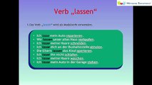 Deutsch Lernen | Das Verb Lassen Mit Sätze |