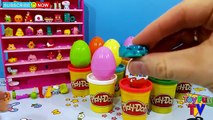 SHOPKINS Surprise eggs Kinder Surprise Egg Play Doh Surprise Toys