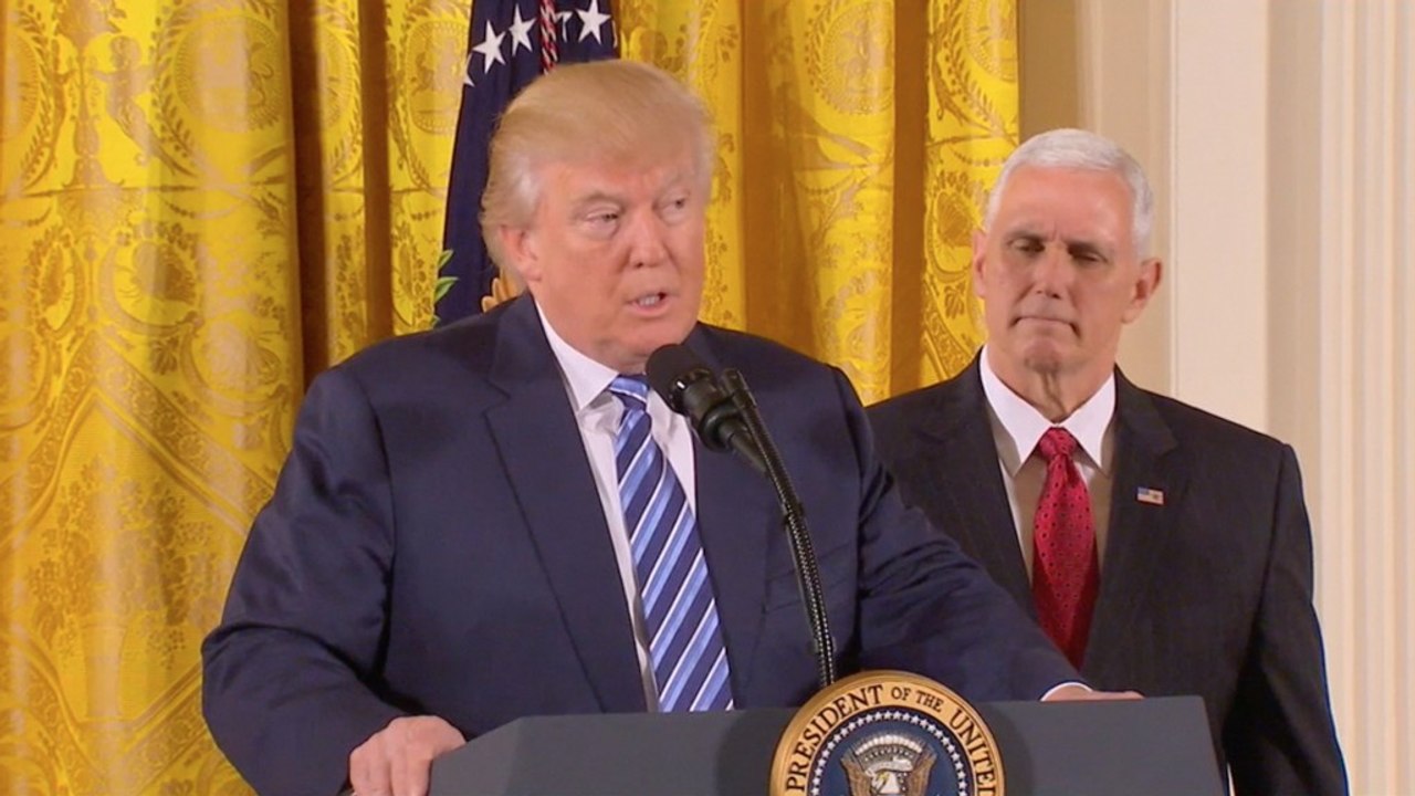 Trump offers condolences for victims of tornadoes in the South